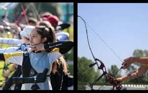 Sophie et Audrey en bleu, blanc, rouge
